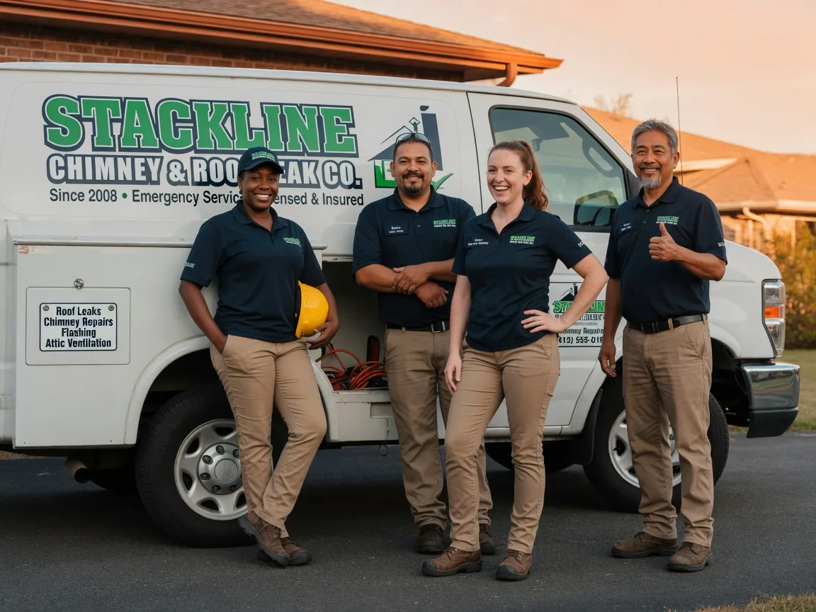 Chimney flashing repair company in Mccutchenville, OH